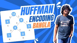 Huffman Encoding Explained with Example in Bangla  Huffman Tree Algorithm  Data Structure Tutorial [upl. by Hunfredo]