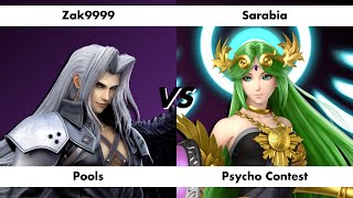 Psycho Contest  Monclova  Pools  Zak9999 Sephiroth vs Sarabia Palutena [upl. by Little]