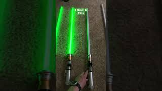 9 Luke Skywalker Lightsabers 🤯 [upl. by Noxas]