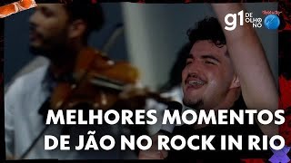 Assista aos melhores momentos de Jão no Rock in Rio  g1 [upl. by Thisbee]