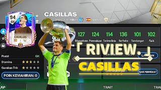 FC MOBILE  RIVIEW CASILLAS  GEMPLAY [upl. by Rosenblatt]