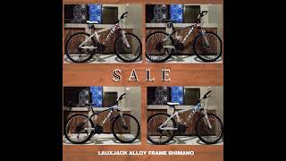 LAUXJACK 275 ALLOY MOUNTAINBIKE  SHIMANO PARTS [upl. by Aicylla]