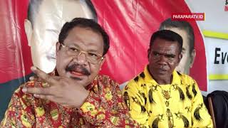 Debat kandidat John Tabo Soroti Kinerja pemerintahan Mamberamo Raya [upl. by Cleavland]