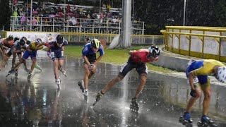 JUNIOR MEN 15kmelimination FINAL  Mundial Patinaje Ibague [upl. by Siravrat]