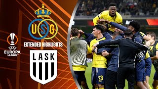 Union SaintGilloise vs LASK Extended Highlights  UEL Group Stage MD 3  CBS Sports Golazo [upl. by Euqirdor983]