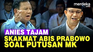 Anies Skakmat soal Putusan MK amp Pilih Gibran Prabowo Emosi quotKita Bukan Anak Kecilquot [upl. by Cigam99]