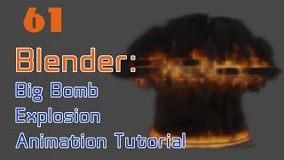 blender beginner tutorial for atomic bomb explosion animation in Hindi  Urdu [upl. by Ivek620]