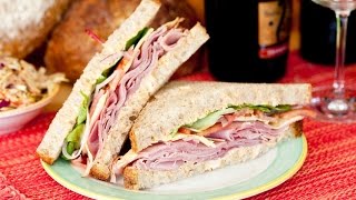 Howto Make Quick amp Delicious Ham Sandwich at Home [upl. by Petie]