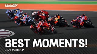 Best MotoGP™ Moments 🔥  2024 QatarGP [upl. by Hsepid760]