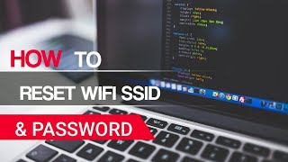 Reset WiFi SSID amp Password [upl. by Carmita]