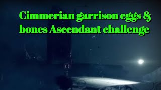 Cimmerian garrison Tolandeggs and bones Ascendant challenge locations Destiny 2 [upl. by Had432]