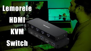 LEMORELE HDMI KVM SWITCH 2024 [upl. by Parette]