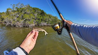 Exploring Florida Saltwater Shorelines on the Gheenoe NLBN Fishing [upl. by Noemys]