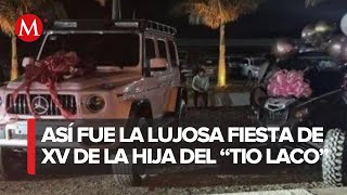 Difunden video de narcofiesta de la hija de El Tío Laco del CJNG [upl. by Mulry126]