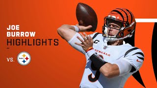 Joe Burrows best throws from 3TD win  NFL 2021 Highlights [upl. by Maltz]