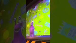 MONSTERS INC LAUGH FLOOR DURING HALLOWEEN  Mickey’s Not So Scary Halloween Party  Disney World [upl. by Tekcirc]