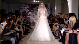 Spring 2015 Bridal Fashion Show  Carolina Herrera New York [upl. by Philana569]