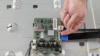 Samsung UN60EH6003 FXZA amp UN60EH6003 FXZA Board Kit Replacement Tutorial [upl. by Anilyx]