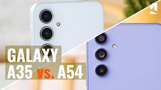 Samsung Galaxy A35 vs Galaxy A54 Which one to get [upl. by Kho]