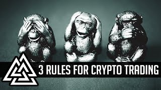 3 Rules To Trade Like A Pro In Crypto [upl. by Aerdnaxela966]