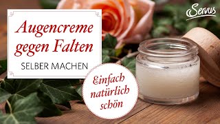 Augencreme gegen Falten selber machen [upl. by Bekaj468]