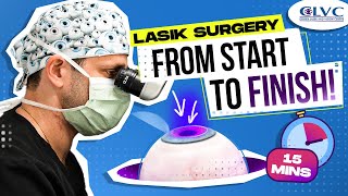 Watch eye surgeon perform LASIK Surgery in REALTIME [upl. by Diena]