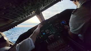 BOEING 747 Takeoff in the Snow with HeartStopping Sharp Turn [upl. by Chyou]