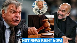 🔴 Sam Allardyce slams absolutely ridiculous Man City trial timing as England boss reveal punishment [upl. by Noakes]