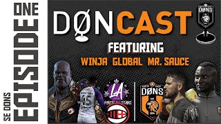 DONCAST EP1  In Depth Sunday League Talk Ft Winja LAS amp Saucy Portland [upl. by Epilef700]