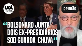 Bolsonaro flerta com ideia de palanque com Arruda e junta dois expresidiários diz Josias [upl. by Larimor]