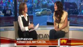 Katharine McPhee Interview on The Today Show [upl. by Paderna746]