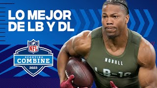 Los Mejores Linebackers y Linieros Defensivos  NFL Combine 2023 [upl. by Myrilla]