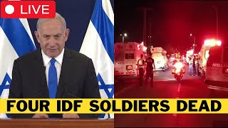 🚨 BREAKING Netanyahus Statement After Attack On IDF Base [upl. by Zavala65]