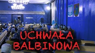 quotUCHWAŁA BALBINOWAquot  Głosowanie w Radzie Miasta Szczecin  GONTI [upl. by Bena]