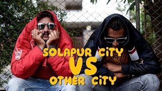 Solapur City VS Other City Impactmotionfilms  LensOnWheels [upl. by Noraed291]