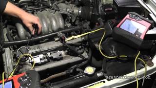 How to test an ignition coil with a test light Nissan COP design [upl. by Merrow]