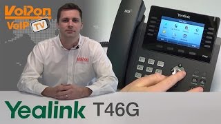 Yealink T46G IP Phone SIPT46G Video Review  Unboxing [upl. by Fleischer]