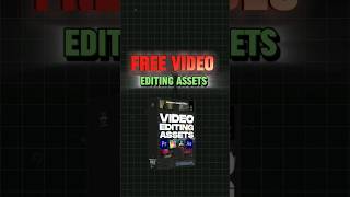 The Only Video Editing Pack You NEED To Edit FASTER Free Video Editing Assets [upl. by Polish]