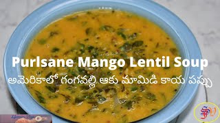 Do you weed out edible Purslane in your yard Make a tasty and healthy Purslane Mango Lentil Soup [upl. by Nnairrehs]