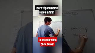 Trigonometry class 10th icse and cbse mathematics trigonometry trigonometricratio [upl. by Nylsoj]