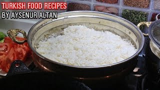 Turkish Rice Pilaf Recipe Hints To Make A Fluffy And Full Of Flavored Pilaf [upl. by Eirruc]