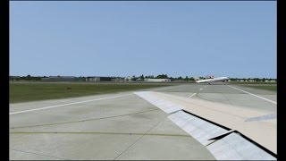 FSX  Trident1E  Spey511 engine sounds  wing views [upl. by Akcinahs]