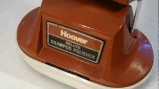 VINTAGE HOOVER DELUXE FLOOR SHAMPOOER POLISHER [upl. by Nailuj349]