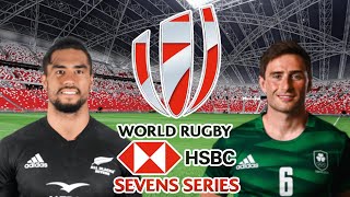 NEW ZEALAND 7s vs IRELAND 7s SINGAPORE Sevens 2024 FINAL Live Commentary [upl. by Alaet]