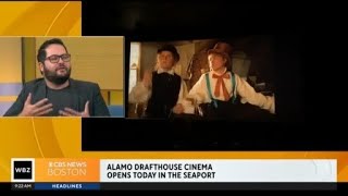 Alamo Drafthouse Cinema opens today in the Seaport [upl. by Lekzehcey]