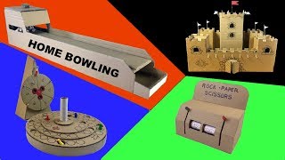 4💡cardboard games DIY compilation 👍 [upl. by Winters]