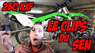 Je sauve un KXF 250 et je le refaison a neuf carrément [upl. by Niko]