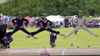 Sailors Hornpipe Highland Dance competition during 2022 Atholl Gathering Highland Games in Scotland [upl. by Chadwick]