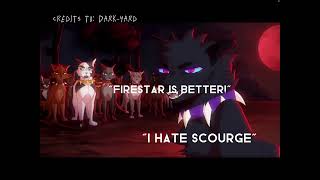 ScourgeBloodclan edit Warrior cats [upl. by Vookles]