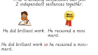 Year 2 Grammar Lesson 3 Co ordinating conjunctions [upl. by Eeladnerb]